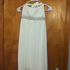 White wedding dress